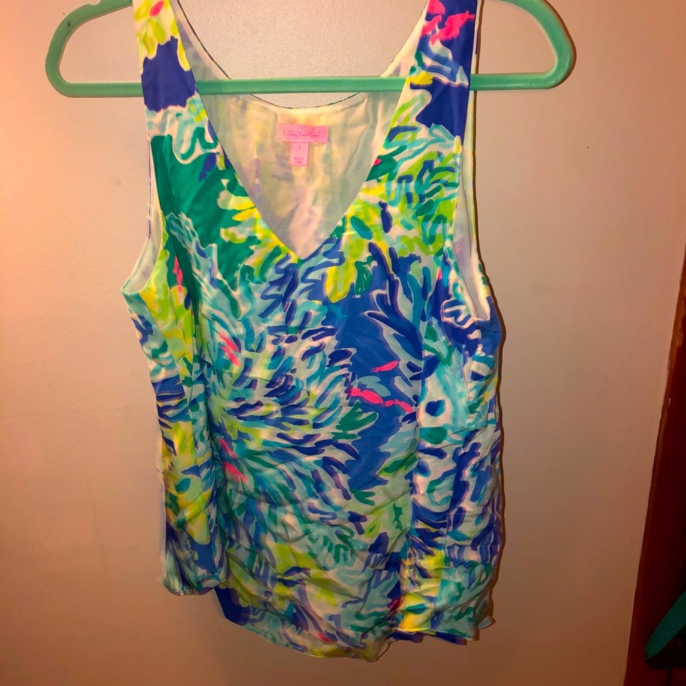 ❄️🌲WINTER SALE⛄️💨 Lilly Pulitzer silk tank